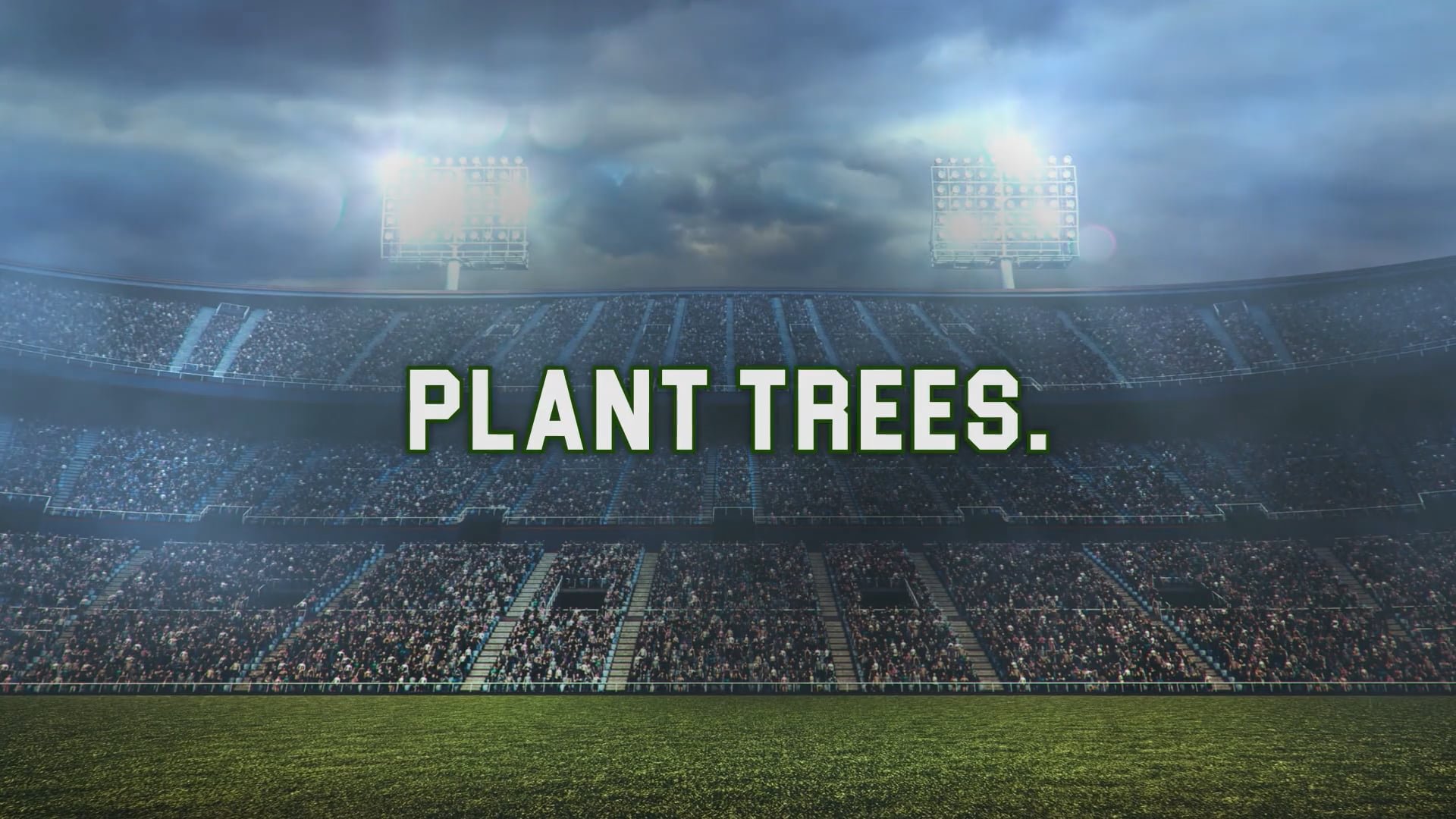 Green Sports Alliance + One Tree Planted Partnership Promo